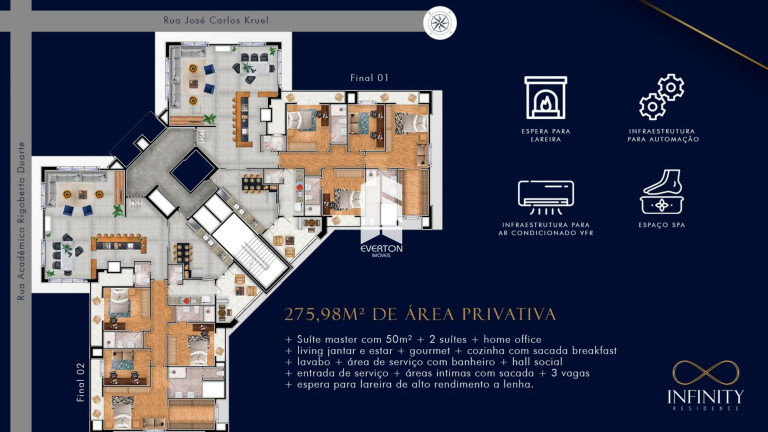 Imagem Apartamento com 3 Quartos à Venda, 275 m² em Nossa Senhora De Lourdes - Santa Maria
