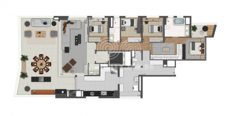 Imagem Apartamento com 4 Quartos à Venda, 218 m² em Alto Da Lapa - São Paulo