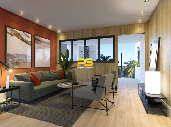 Imagem Apartamento com 1 Quarto à Venda, 30 m² em Brisamar - João Pessoa