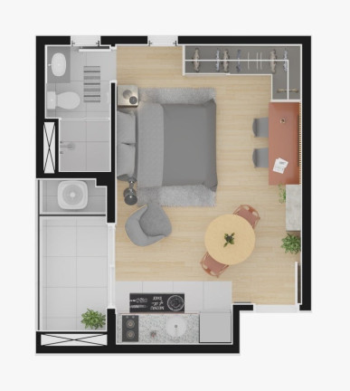 Imagem Apartamento com 1 Quarto à Venda, 51 m² em Bela Vista - São Paulo