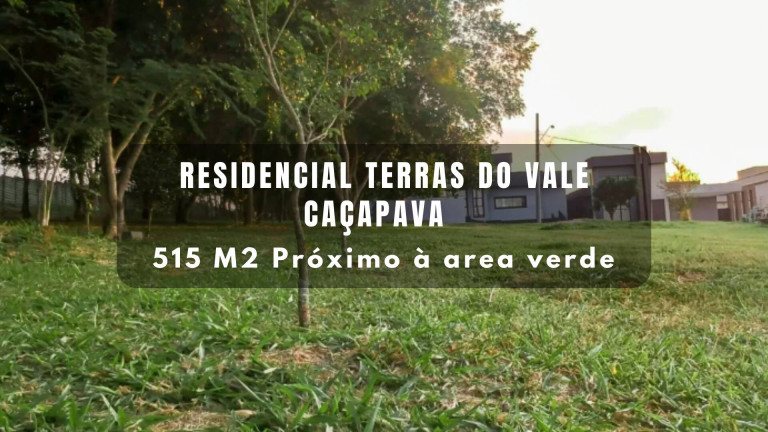 Imagem Terreno em Condomínio à Venda, 515 m² em Bairro Do Grama - Caçapava