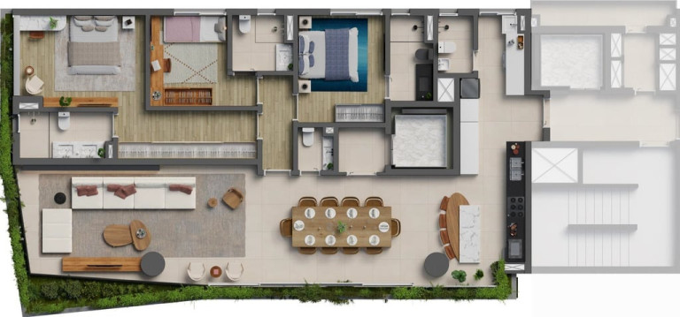 Imagem Apartamento com 3 Quartos à Venda, 272 m² em Jardins - São Paulo