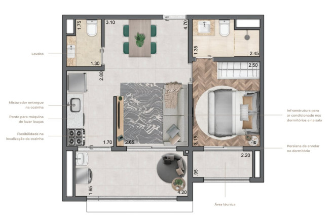 Imagem Apartamento com 1 Quarto à Venda, 32 m² em Vila Mariana - São Paulo