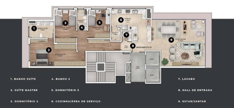 Apartamento com 3 Quartos à Venda, 130 m² em Petrópolis - Porto Alegre