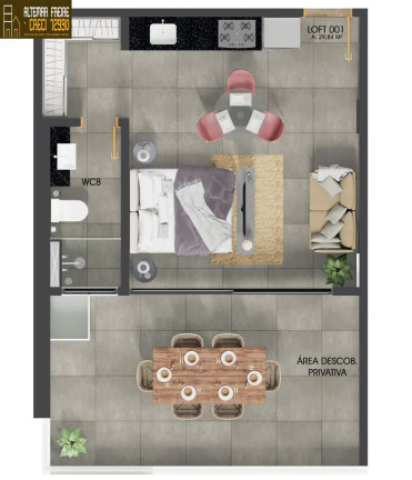 Imagem Apartamento com 1 Quarto à Venda, 24 m² em Intermares - Cabedelo