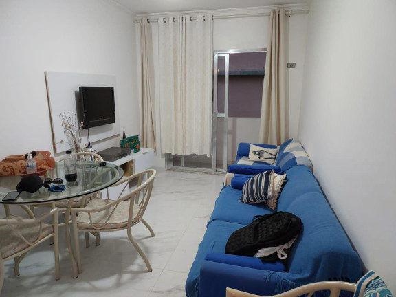 Imagem Apartamento com 1 Quarto à Venda, 54 m² em Enseada - Guarujá