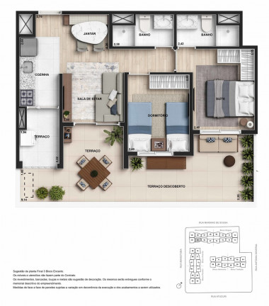 Imagem Apartamento com 3 Quartos à Venda, 62 m² em Chácara Santo Antônio - São Paulo