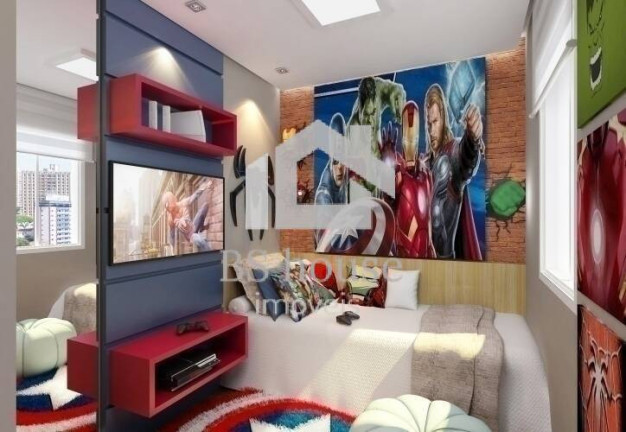 Imagem Apartamento com 2 Quartos à Venda, 46 m² em Vila Tibiriça - Santo André