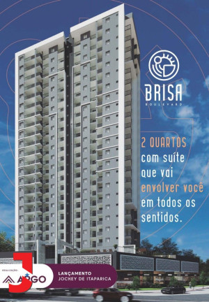 Imagem Apartamento com 2 Quartos à Venda,  em Jockey De Itaparica - Vila Velha