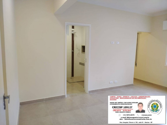 Imagem Apartamento com 2 Quartos à Venda, 96 m² em Campo Grande - Santos