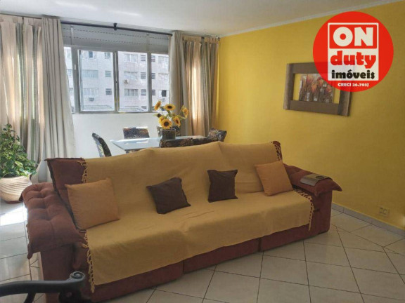 Imagem Apartamento com 2 Quartos à Venda ou Locação, 110 m² em Gonzaga - Santos