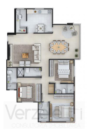 Imagem Apartamento com 3 Quartos à Venda, 125 m² em Centro - Balneário Camboriú