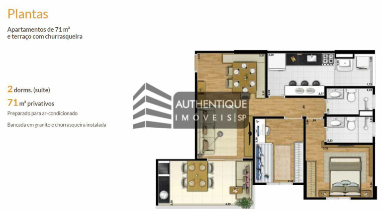 Imagem Apartamento com 2 Quartos à Venda, 71 m² em Saúde - São Paulo