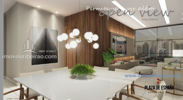 Imagem Apartamento com 3 Quartos à Venda, 133 m² em Nova Aliança - Ribeirão Preto