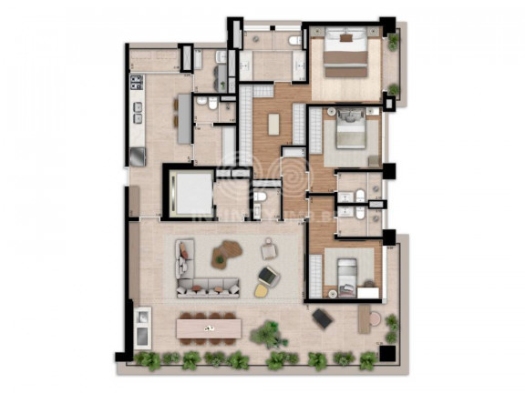 Imagem Apartamento com 3 Quartos à Venda, 195 m² em Vila Nova Conceição - São Paulo