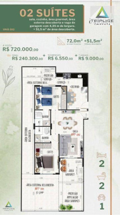 Imagem Apartamento com 2 Quartos à Venda, 123 m² em Jardim Glória - Juiz De Fora