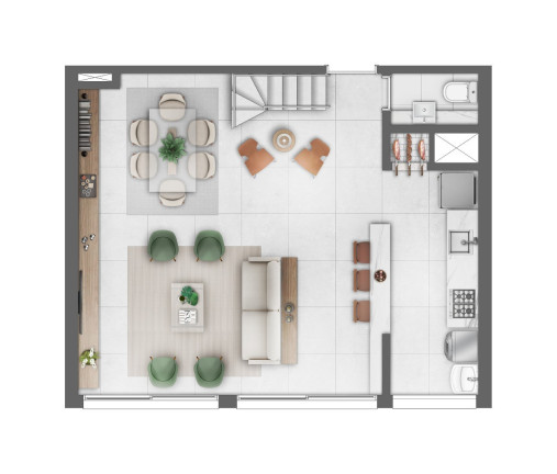 Imagem Apartamento com 2 Quartos à Venda, 98 m² em Centro - Torres