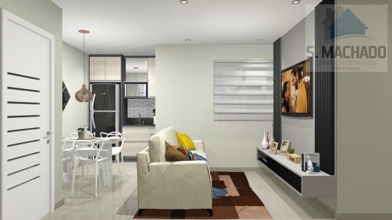Imagem Apartamento com 3 Quartos à Venda, 79 m² em Vila Curuça - Santo André