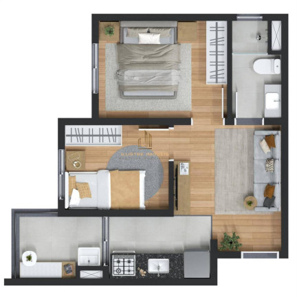 Imagem Apartamento com 2 Quartos à Venda, 33 m² em Vila Lageado - São Paulo