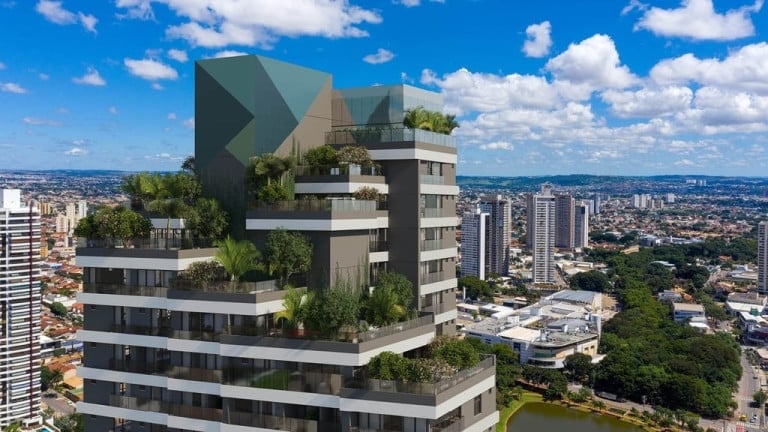Imagem Apartamento com 3 Quartos à Venda, 106 m² em Setor Bueno - Goiânia