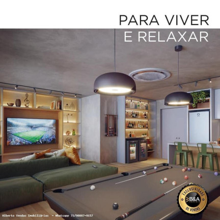 Imagem Apartamento com 1 Quarto à Venda, 29 m² em Caminho Das árvores - Salvador