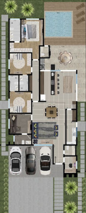 Imagem Casa com 4 Quartos à Venda, 250 m² em Alphaville Nova Esplanada I - Votorantim