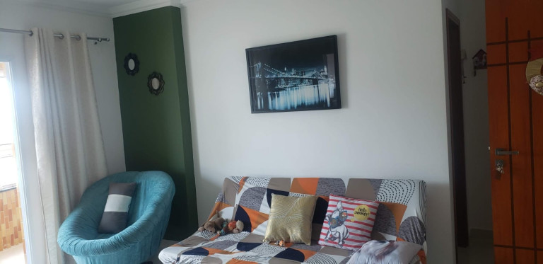 Imagem Apartamento com 1 Quarto à Venda, 67 m² em Canto Do Forte - Praia Grande