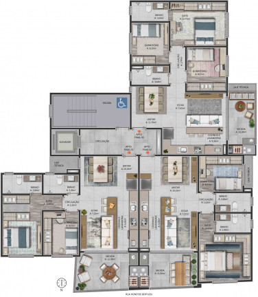 Imagem Apartamento com 2 Quartos à Venda, 83 m² em Parque Dos Vinhedos - Caxias Do Sul