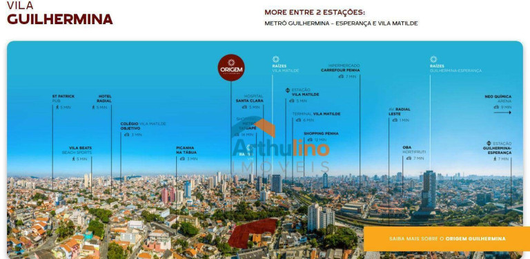 Foto do imóvel: Apartamento com 2 Quartos à Venda, 40 m² em Vila Guilhermina - São Paulo
