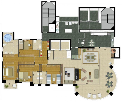 Imagem Apartamento com 4 Quartos à Venda, 297 m² em Jardim Anália Franco - São Paulo