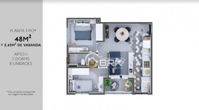 Imagem Apartamento com 2 Quartos à Venda, 51 m² em Vila Formosa - São Paulo