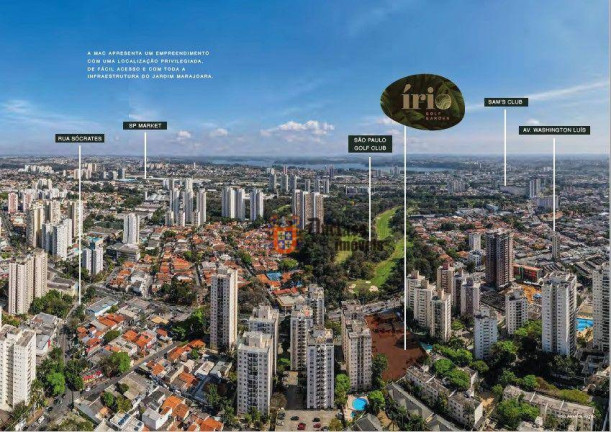 Apartamento com 2 Quartos à Venda, 69 m² em Jardim Marajoara - São Paulo