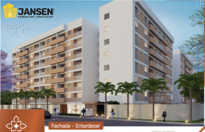 Imagem Apartamento com 2 Quartos à Venda, 57 m² em Bancários - João Pessoa