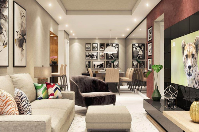 Imagem Apartamento com 3 Quartos à Venda, 104 m² em Forte - Praia Grande