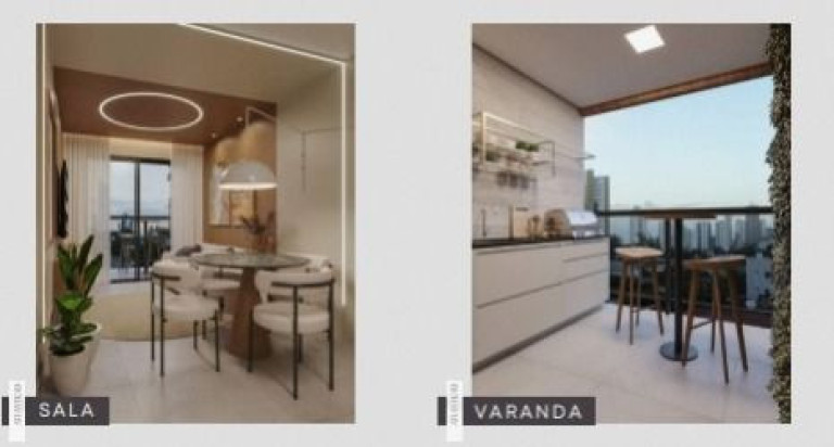 Apartamento com 2 Quartos à Venda, 53 m² em Intermares - Cabedelo