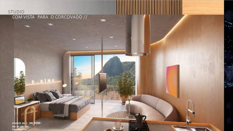 Imagem Apartamento com 1 Quarto à Venda, 47 m² em Humaitá - Rio De Janeiro