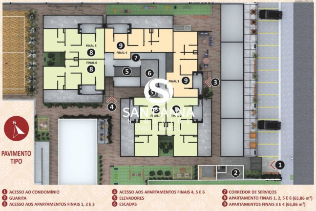 Imagem Apartamento com 2 Quartos à Venda, 65 m² em Centro - Fernandópolis