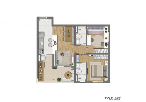 Imagem Apartamento com 1 Quarto à Venda, 34 m² em Mooca - São Paulo