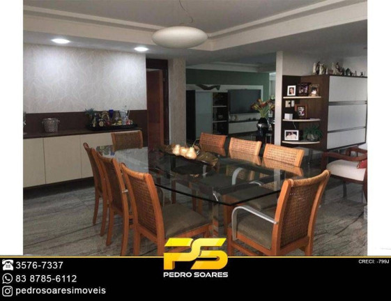 Imagem Apartamento com 6 Quartos à Venda, 381 m² em Manaíra - João Pessoa