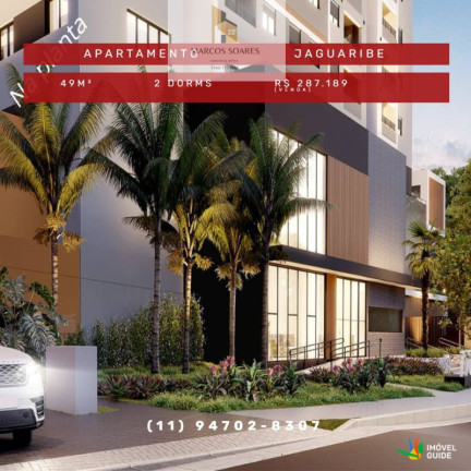 Imagem Apartamento com 2 Quartos à Venda, 49 m² em Jaguaribe - Osasco