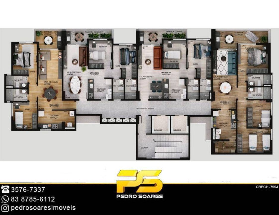 Imagem Apartamento com 2 Quartos à Venda, 62 m² em Aeroclube - João Pessoa