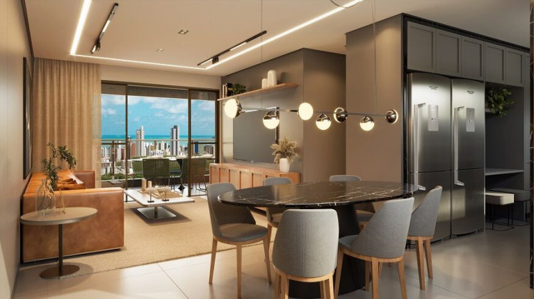 Imagem Apartamento com 3 Quartos à Venda, 101 m² em Brisamar - João Pessoa