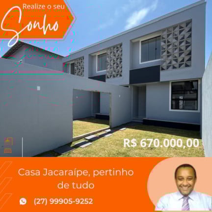 Foto do imóvel: Casa com 3 Quartos à Venda, 130 m² em Parque Jacaraípe - Serra