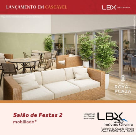 Imagem Apartamento com 2 Quartos à Venda, 54 m² em Cancelli - Cascavel