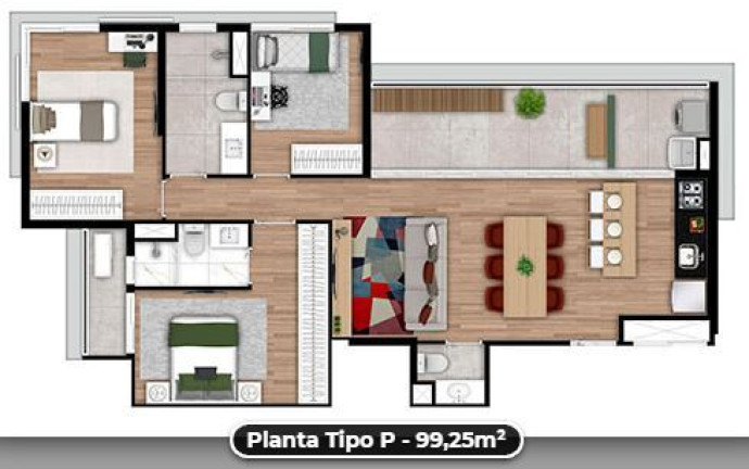 Imagem Apartamento com 3 Quartos à Venda, 99 m² em Vila Mariana - São Paulo