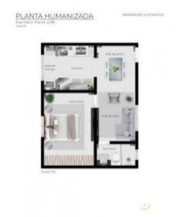 Imagem Apartamento com 1 Quarto à Venda, 35 m² em Vila Jacuí - São Paulo