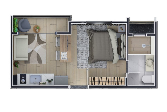 Imagem Apartamento com 1 Quarto à Venda, 24 m² em Paraíso - São Paulo