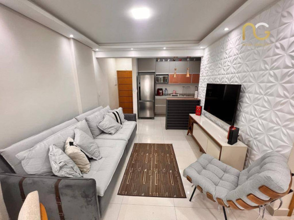 Imagem Apartamento com 2 Quartos à Venda, 65 m² em Canto Do Forte - Praia Grande