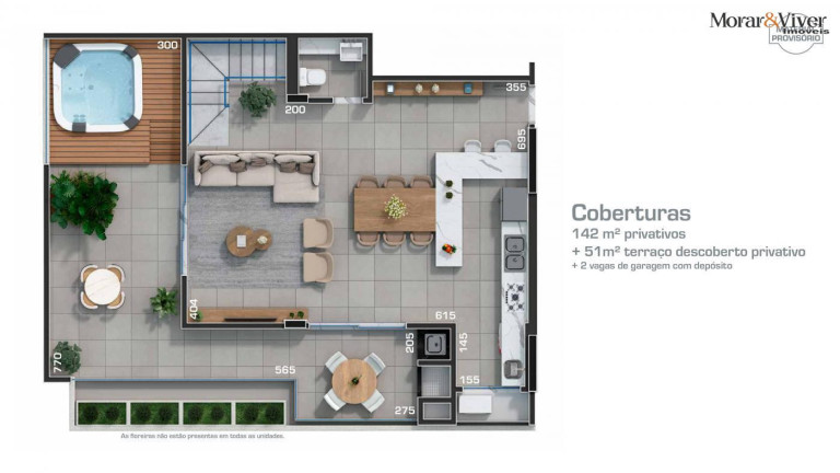 Apartamento com 2 Quartos à Venda, 75 m² em Campo Comprido - Curitiba