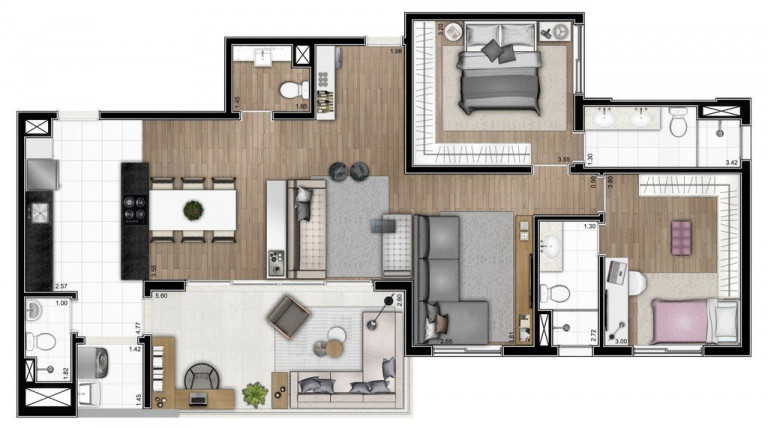 Imagem Apartamento com 4 Quartos à Venda, 266 m² em Perdizes - São Paulo